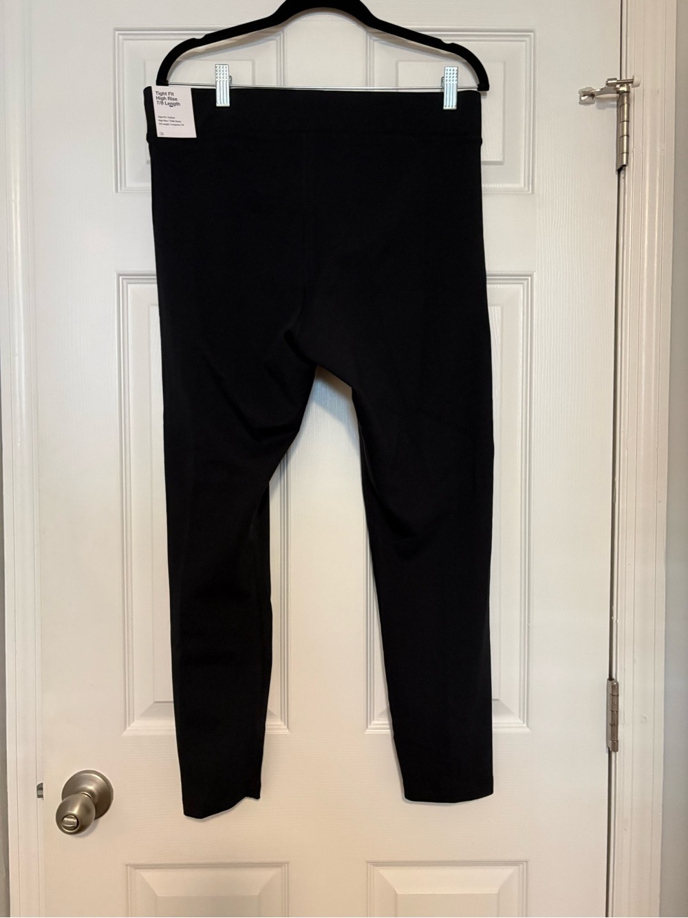Nike Black Tight Fit High Rise 7/8 Performance Leggings - Picture 6 of 10